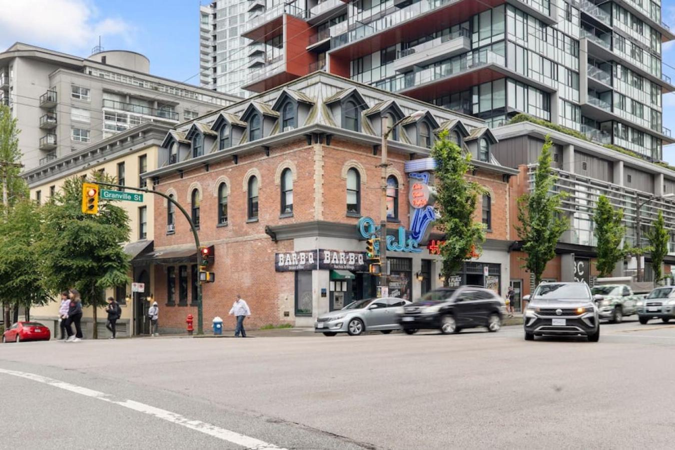 Top Floor Unit On Granville Strip Yaletown Area Vancouver Dış mekan fotoğraf